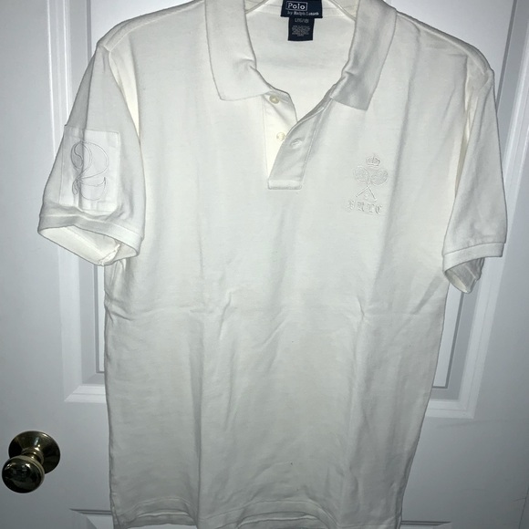 NWOT! Ralph Lauren Kid’s Polo Shirt. Size Large. White. Gorgeous - Picture 8 of 10